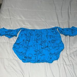 Puakenikeni Off the shoulder Top